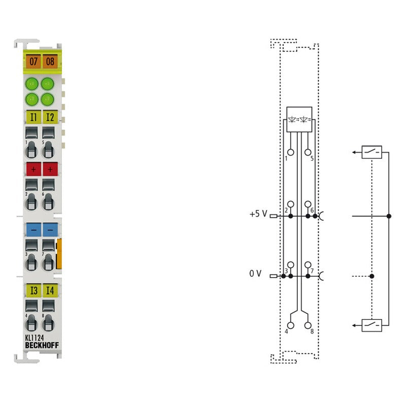 Beckhoff KL1124 Digital Input Module