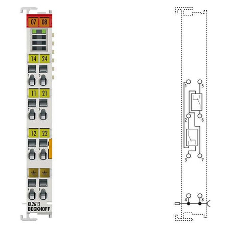 Beckhoff KL2612 Digital Output Module