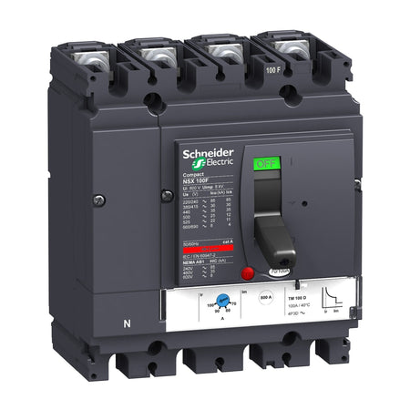 Schneider C10F6TM100 ComPacT NSX100F circuit breaker