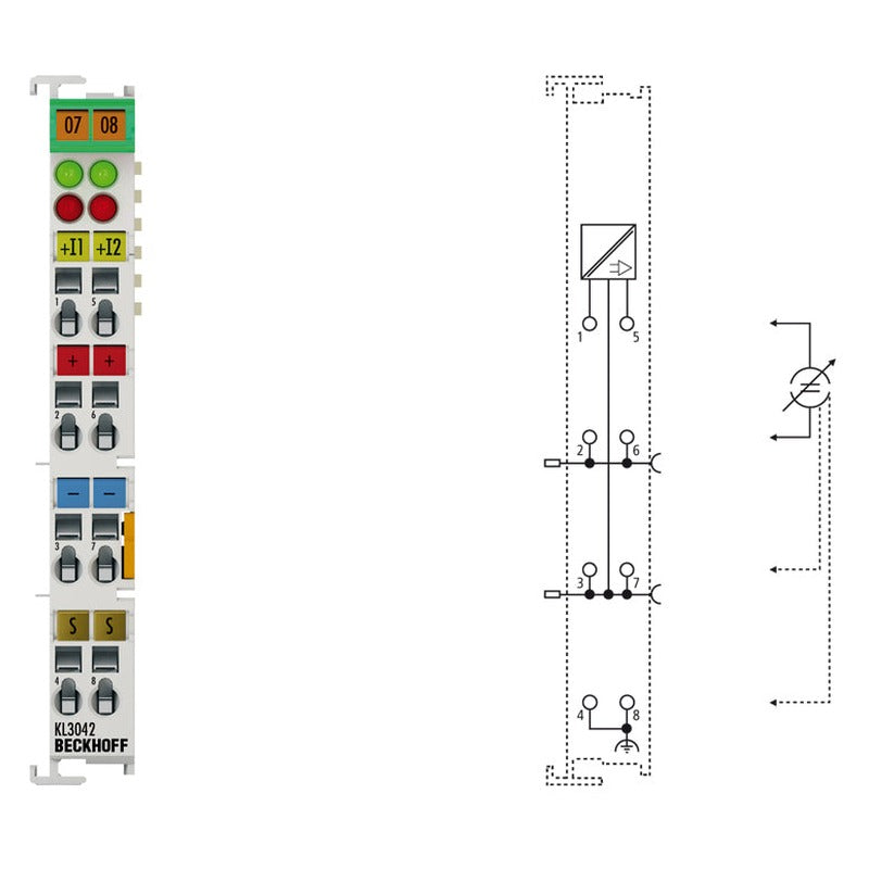 Beckhoff KL3042 Analog Input Module