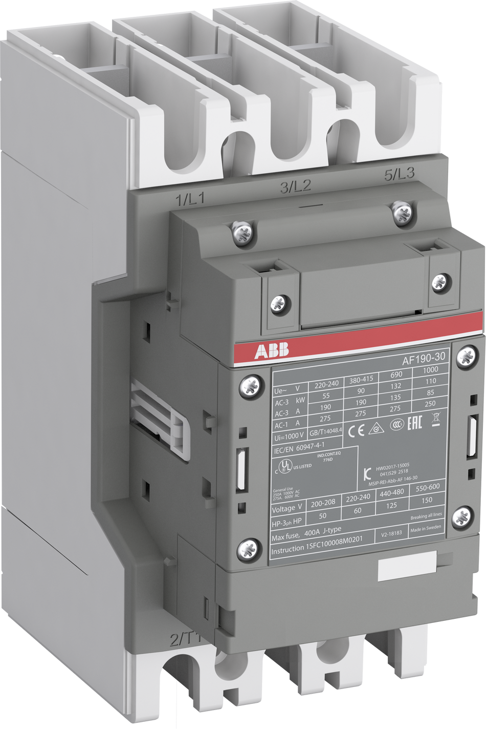 ABB 1SFL487002R1100 AF Contactor