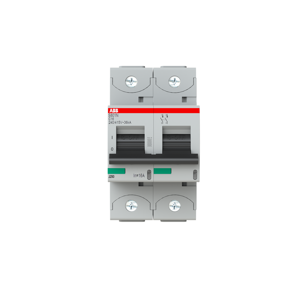 ABB 2CCS892001R0164 S200M Miniature Circuit Breaker 16A C-Curve