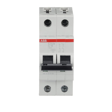 ABB S202M-C16 Miniature Circuit Breaker 2P C 16A 10kA