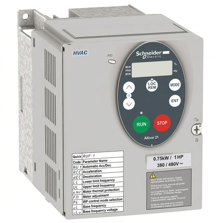 Schneider Electric ATV21HU30N4 Altivar 21 HVAC VFD 3kW