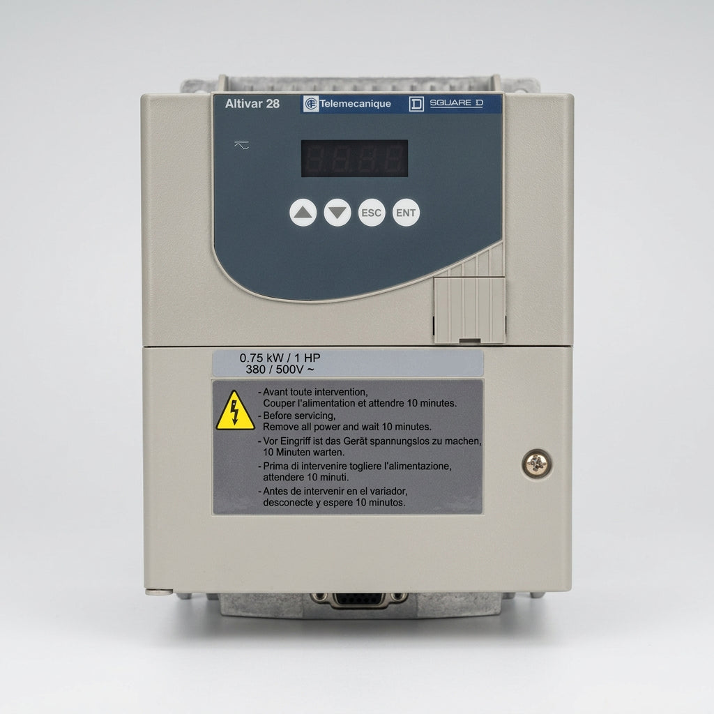 Schneider Electric ATV28HU18N4U Altivar 28 VFD 0.75kW