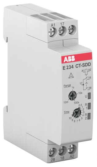 ABB CT-SDD.22 Industrial Relay / Timer Module - Industrial Automation Part