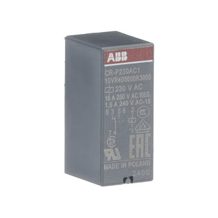 ABB CR-P230AC1 Industrial Relay / Timer Module - Industrial Automation Part