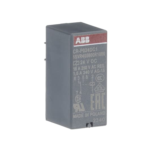 ABB CR-P024DC1 Industrial Relay / Timer Module - Industrial Automation Part