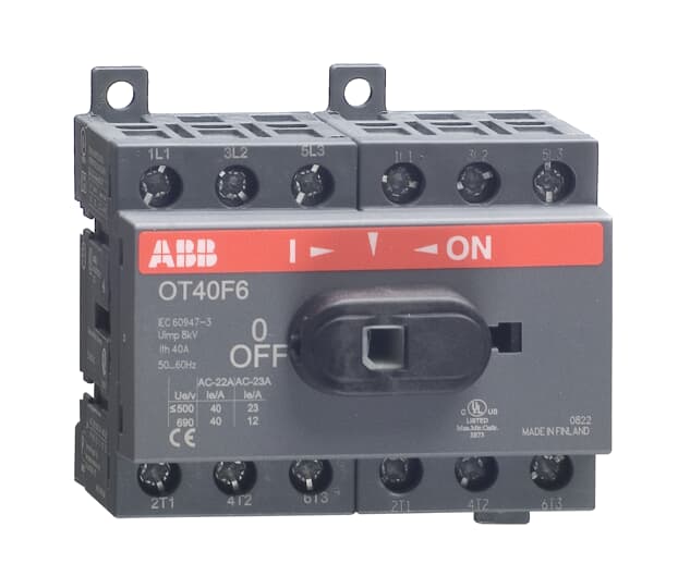 ABB OT40F6 Switch Disconnector / Isolator - Industrial Automation Part