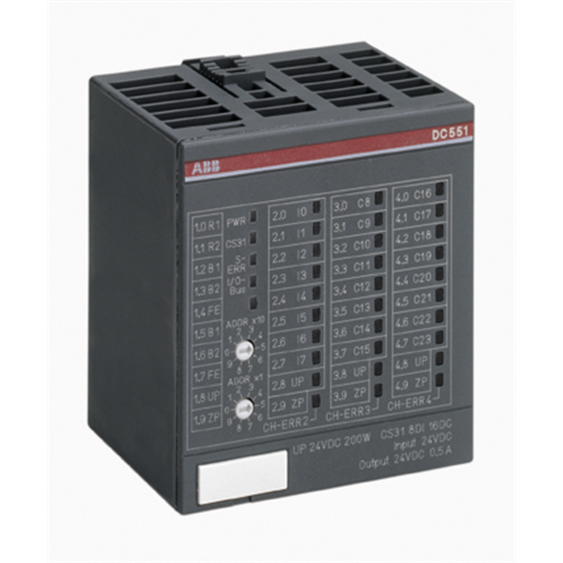 ABB DC551-CS31 AC500 Decentralized I/O Unit