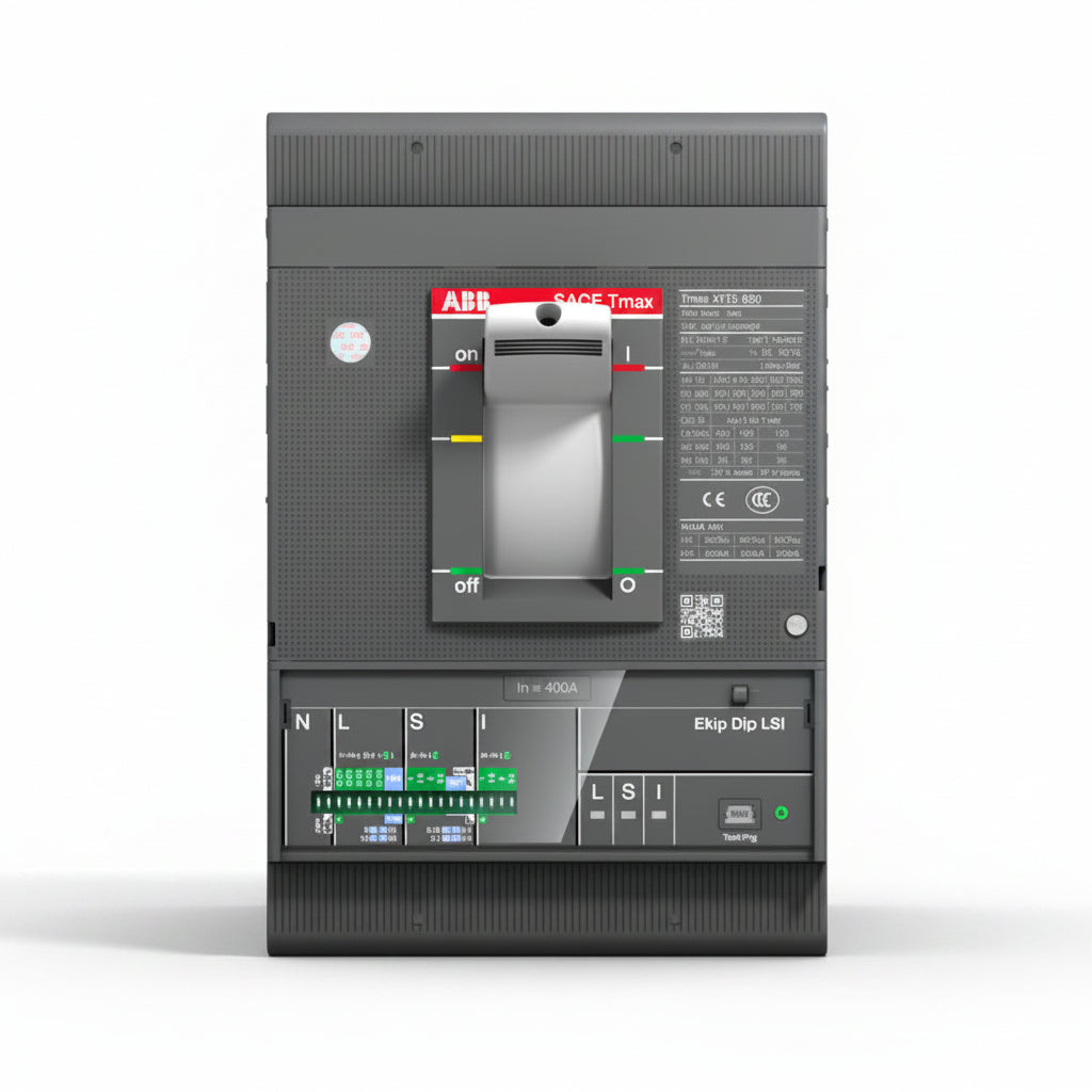 ABB XT5N 400 Ekip Dip LS/I In=400 3p F F Molded Case Circuit Breaker - Industrial Automation Part