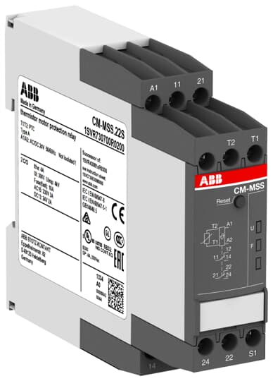 ABB CM-MSS.22P Industrial Relay / Timer Module - Industrial Automation Part