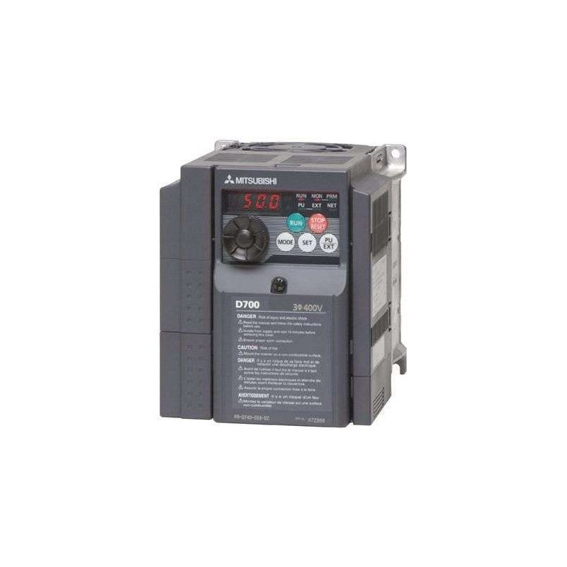 Mitsubishi FR-D720S-014SC-EC Variable Frequency Drive white background product image