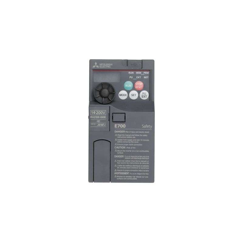Mitsubishi FR-E720S-030SC-EC Variable Frequency Drive white background product image