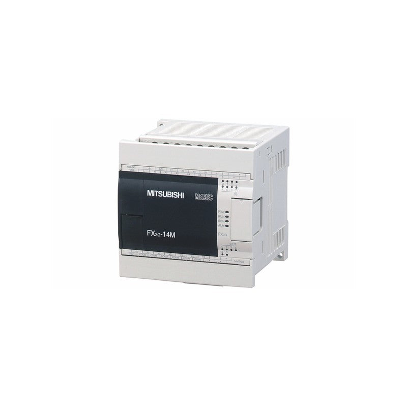 Mitsubishi FX3G-14MT/ESS FX Series Compact PLC white background product image