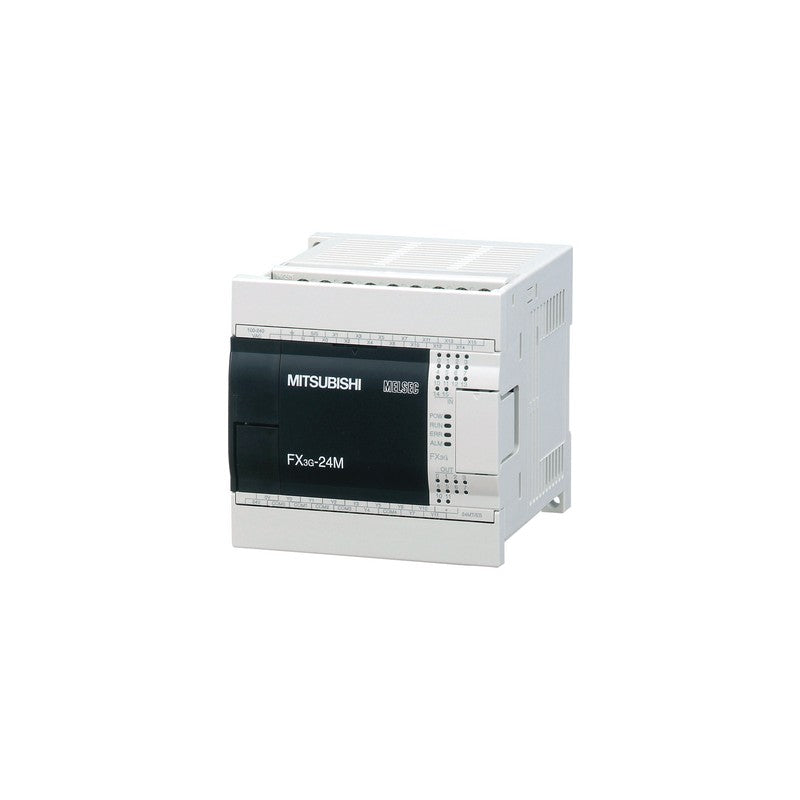 Mitsubishi FX3G-24MT/DSS FX Series Compact PLC white background product image