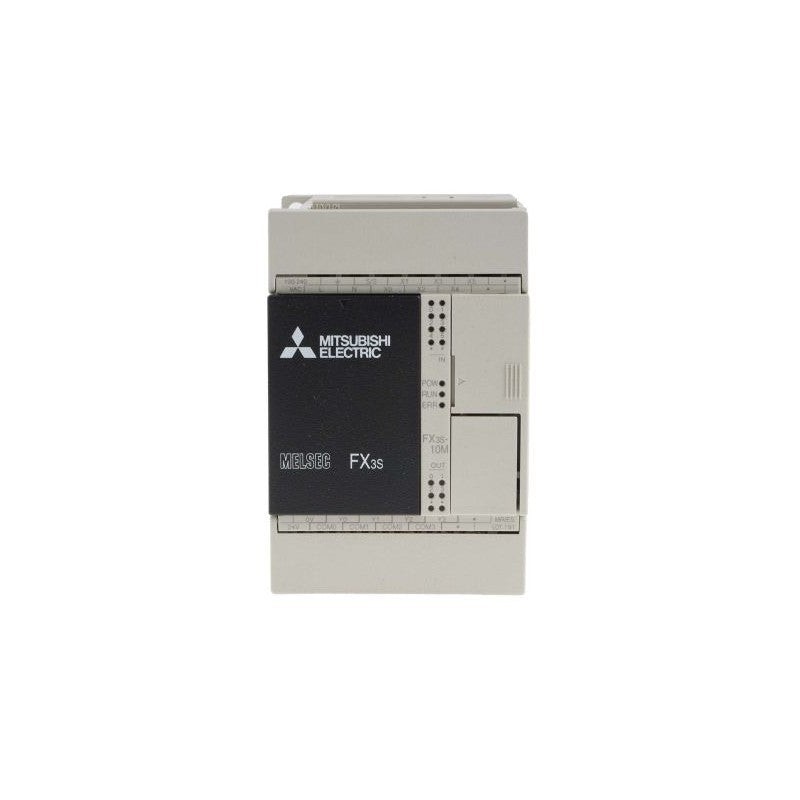 Mitsubishi FX3S-10MR/ES FX Series Compact PLC white background product image