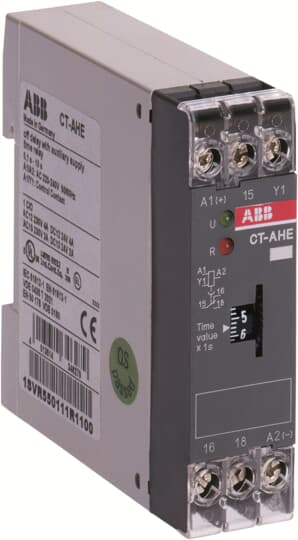 ABB CT-AHE Industrial Relay / Timer Module - Industrial Automation Part