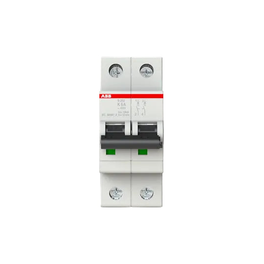 ABB S202-K6 Miniature Circuit Breaker - Industrial Automation Part