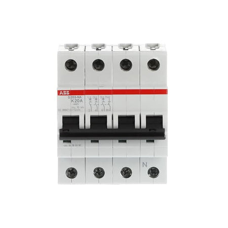 ABB S203-K20NA Miniature Circuit Breaker - Industrial Automation Part