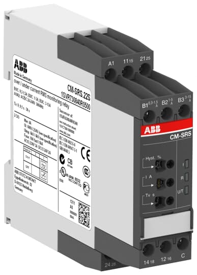 ABB CM-SRS.21S Industrial Relay / Timer Module - Industrial Automation Part