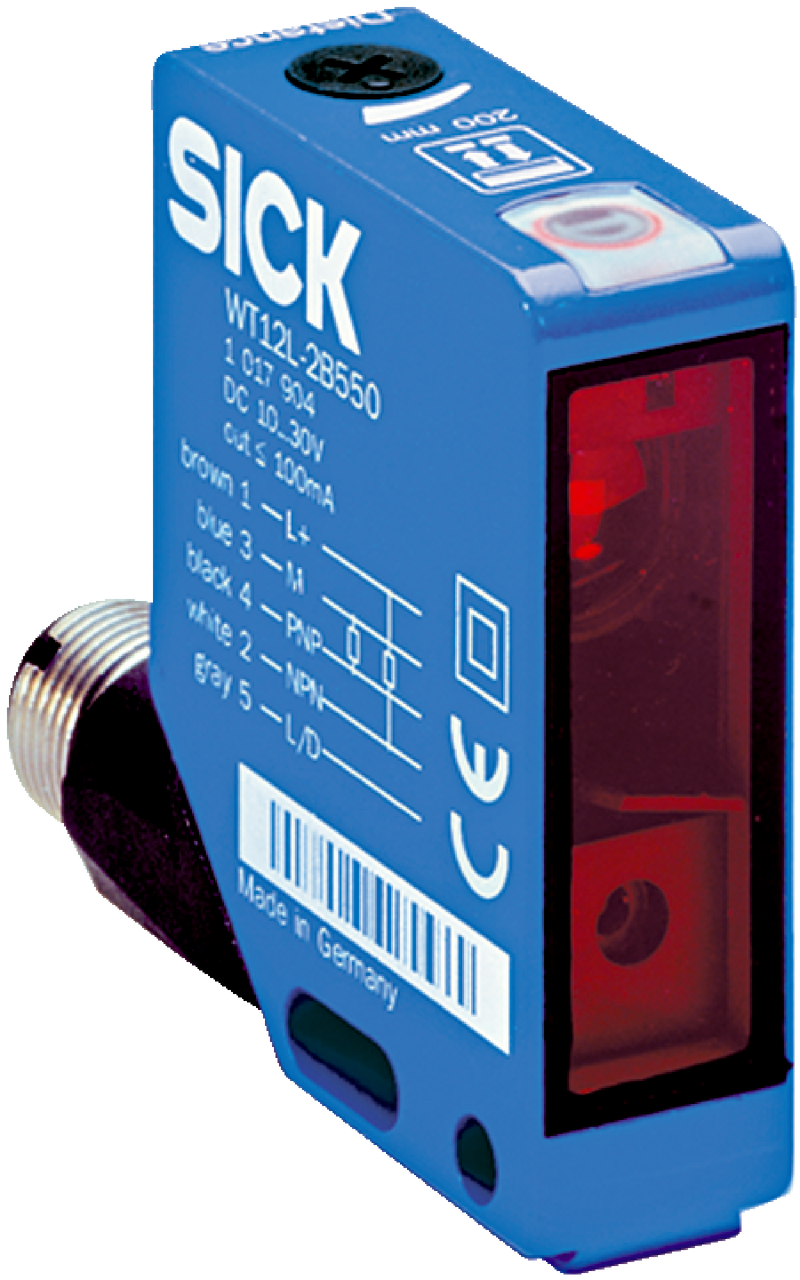 SICK WL12L-2B530S05 Photoelectric retro-reflective sensor