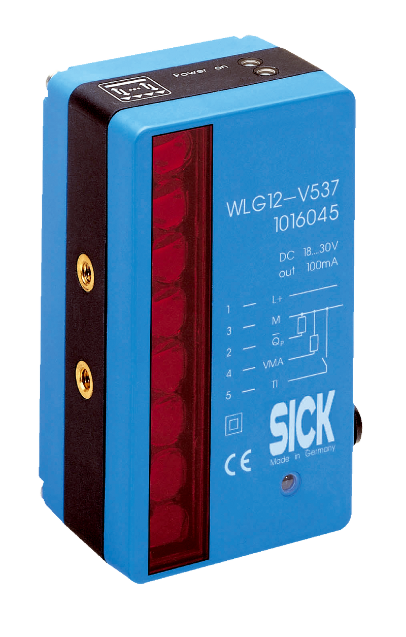 SICK WLG12-V537 Fiber-optic photoelectric sensor