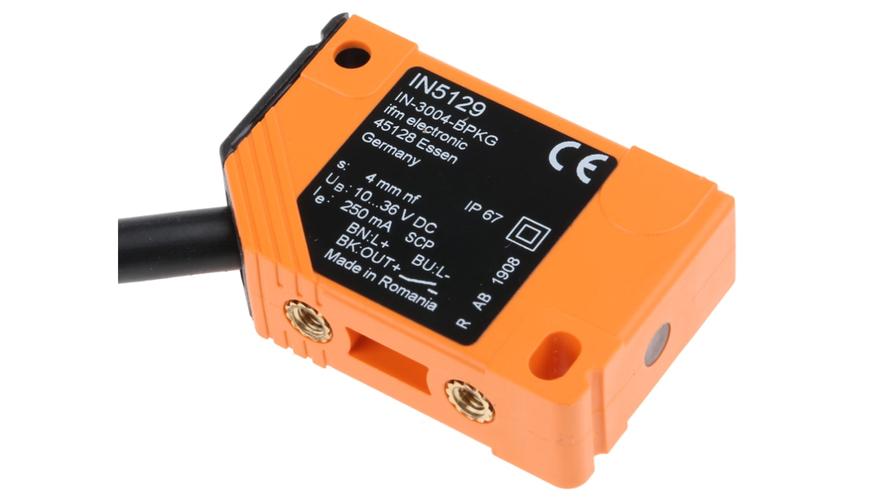 IN5129IN3004BPKG RS UK; IFM IN5129 (Mfr P/N) block inductive sensor; Shopify 