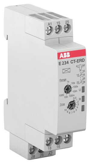 ABB CT-ERD.22 Industrial Relay / Timer Module - Industrial Automation Part