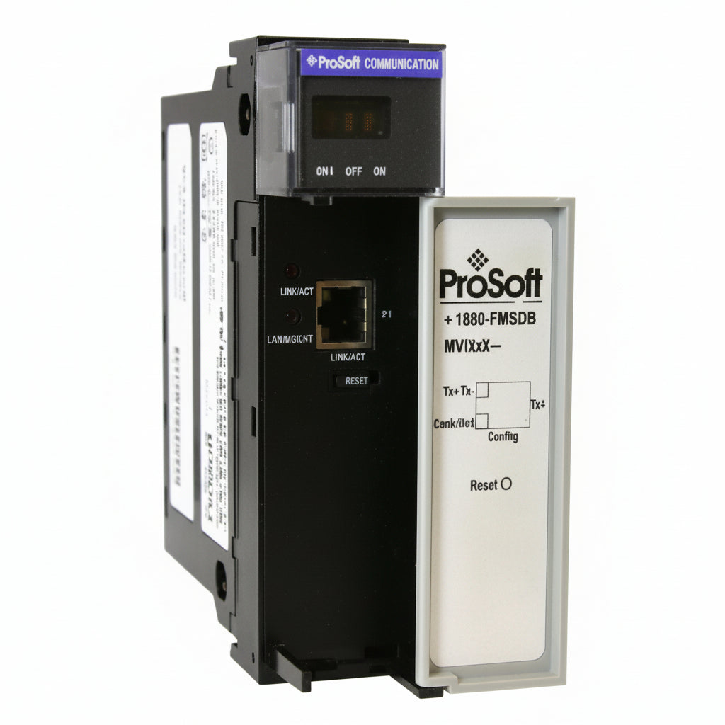 ProSoft MVI56E-MNETXT Communication Module - white background