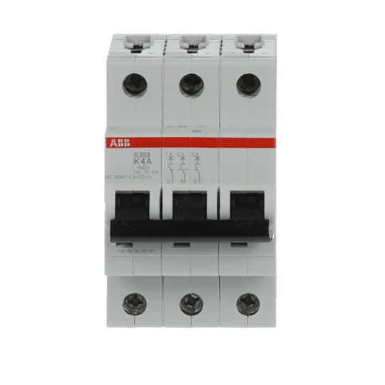 ABB S203-K4 Miniature Circuit Breaker - Industrial Automation Part