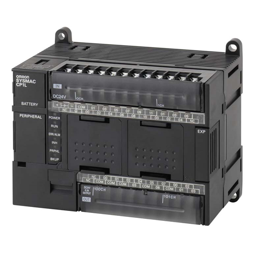Omron CP1L-M30DT-D PLC Module white background product image