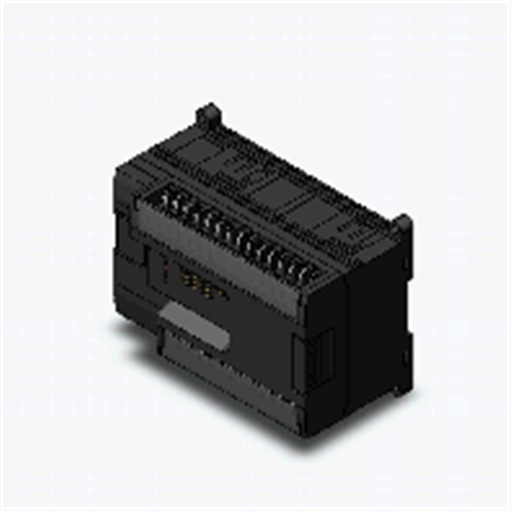 Omron CP1E-E40SDR-A PLC Module white background product image