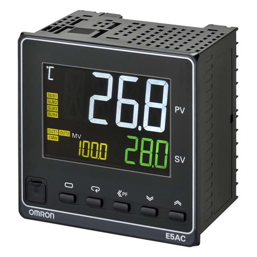 Omron E5ACCX4A5M000 Temperature Controller white background product image