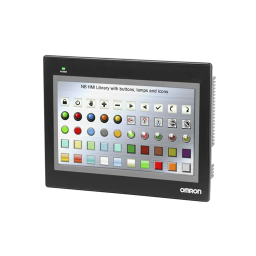 Omron NA515W101B HMI Panel white background product image