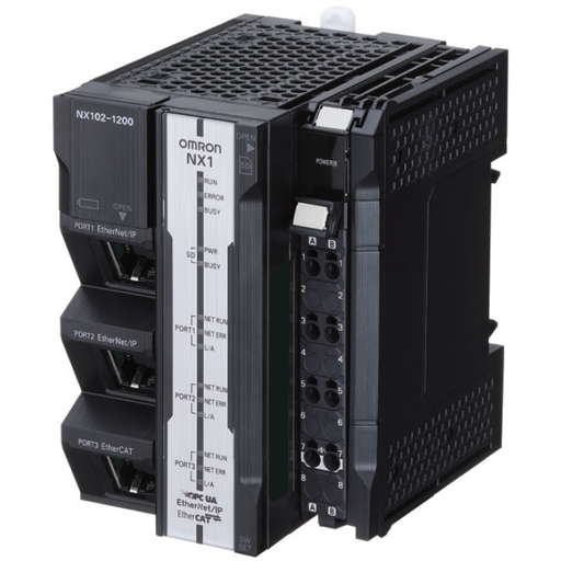 Omron NX102-9000 Controller & CPU Module white background product image
