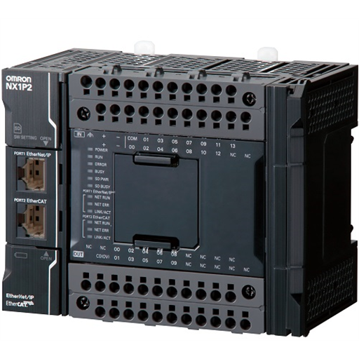 Omron NX1P2-9024DT Controller & CPU Module white background product image