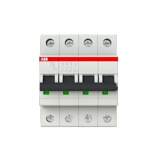 ABB S204-D10 Miniature Circuit Breaker - Industrial Automation Part
