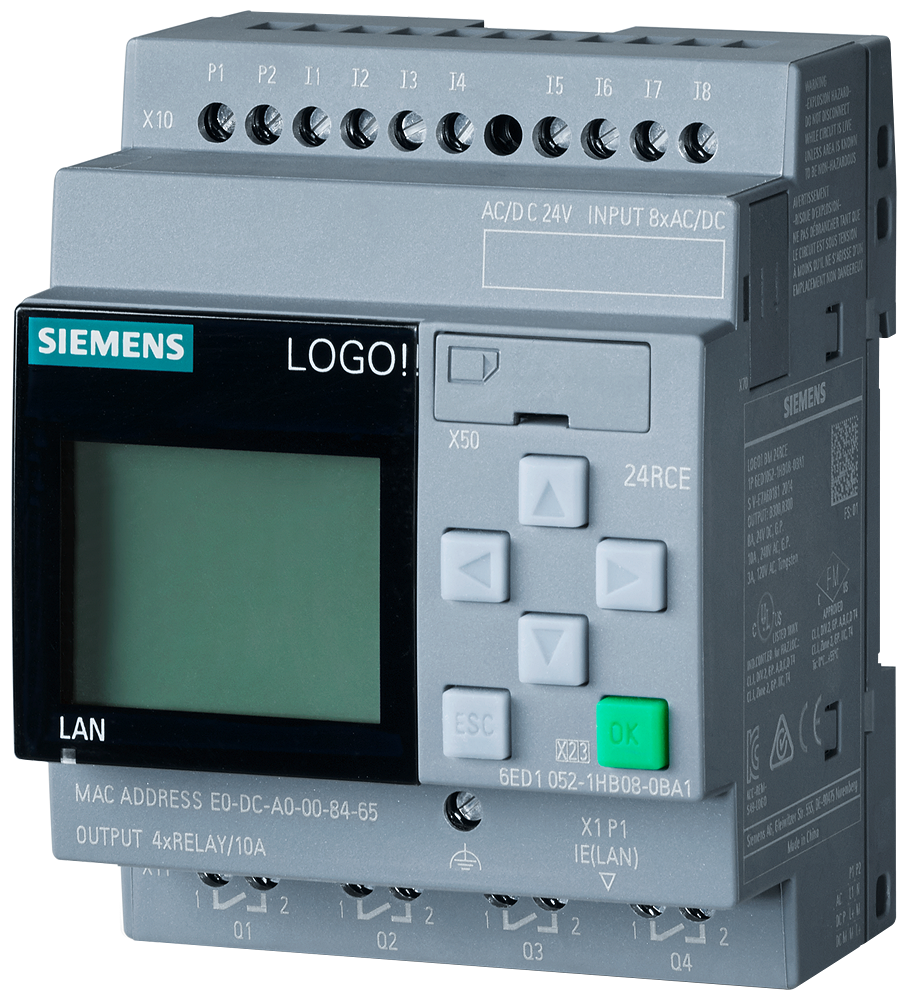 Siemens 6ED1052-1HB08-0BA2 LOGO! 24RCE