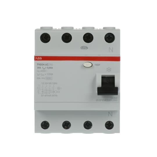 ABB FH204 AC-25/0.03 Residual Current Device (RCD) - Industrial Automation Part