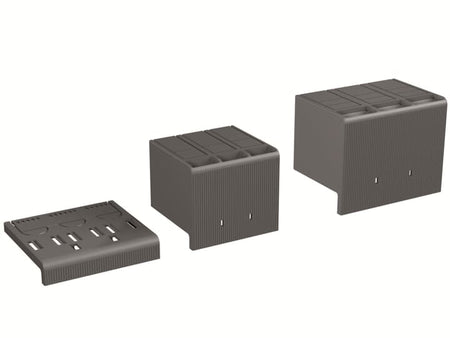 ABB HTC XT4 3p TERMINAL COVERS HIGH 2pcs Molded Case Circuit Breaker - Industrial Automation Part