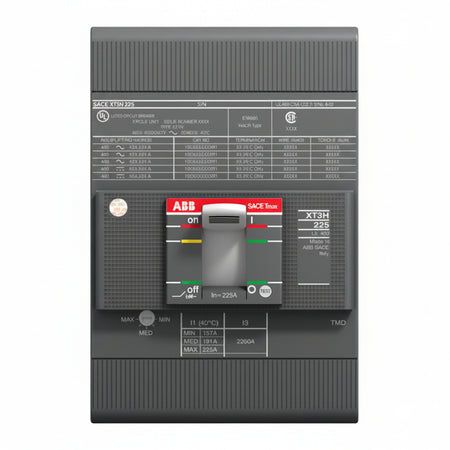 ABB XT3N 225 TMF 150-1500 3p F F UL/CSA Molded Case Circuit Breaker - Industrial Automation Part