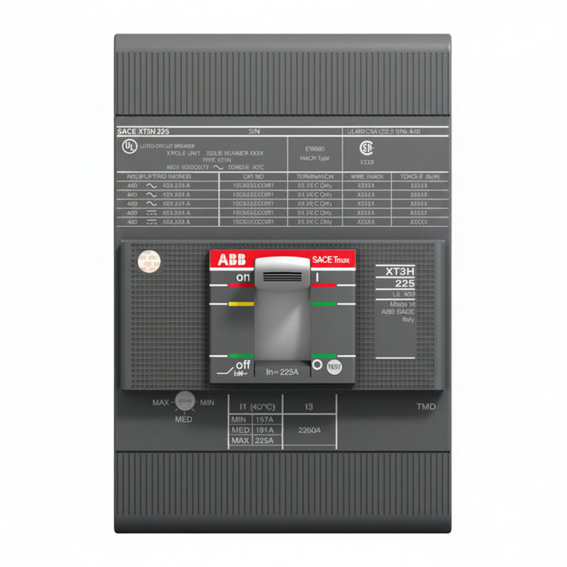 ABB XT3N 225 TMF 150-1500 3p F F UL/CSA Molded Case Circuit Breaker - Industrial Automation Part