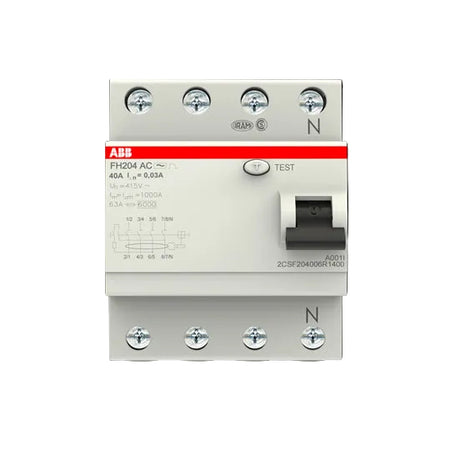 ABB FH204 AC-40/0.03 Residual Current Device (RCD) - Industrial Automation Part