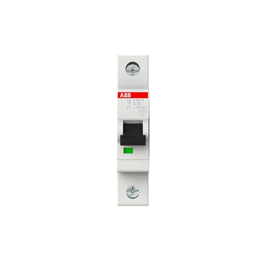 ABB S201M-C25 Miniature Circuit Breaker - Industrial Automation Part