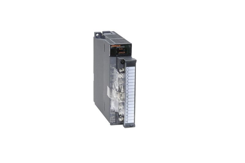 Mitsubishi Q68DAIN Q Series I/O Module white background product image