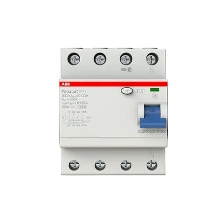 ABB F204 AC-100/0.03 Residual Current Device (RCD) - Industrial Automation Part