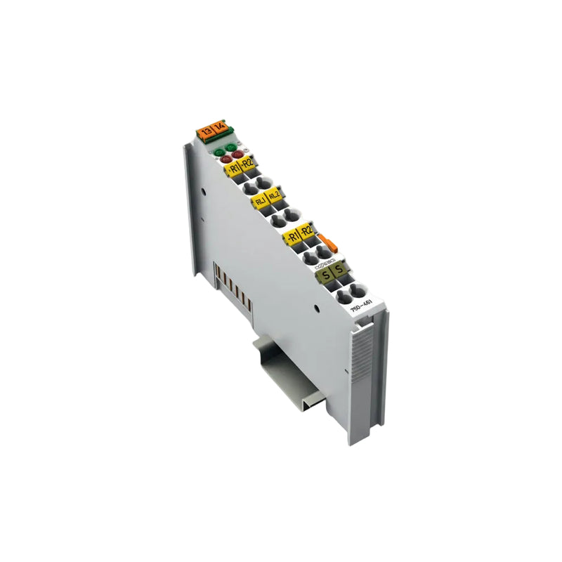 WAGO 750-461 Analog Input Module - white background