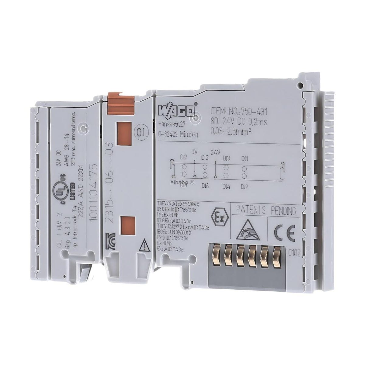 WAGO 750-431 Digital Input Module - additional view 1
