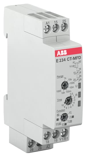ABB CT-MFD.21 Industrial Relay / Timer Module - Industrial Automation Part